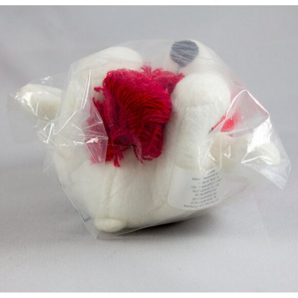 Plush Mini Coca-Cola Polar Bear 5" Red Scarf 2017 Christmas NEW - Picture 5 of 6